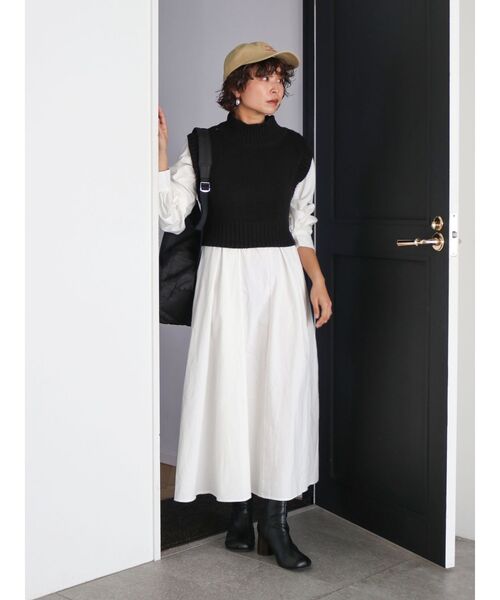 Ungrid（アングリッド）の「ギャザーボリュームリュック（バックパック/リュック・レディース・ブラック/ベージュ・FREE）」の14枚目の写真