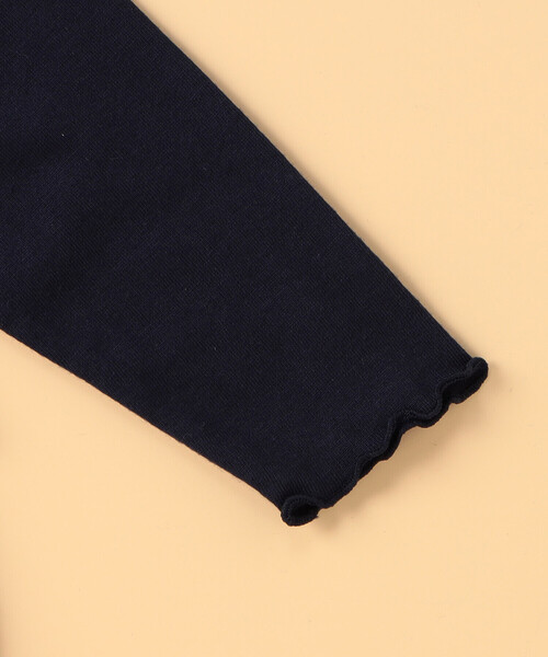 COMME CA ISM（コムサイズム）の「ワンピース・ソックス入り ギフトセット(80・90cm)（ベビーギフト・キッズ・ラベンダー/ネイビー・80-90cm/90-100cm）」の9枚目の写真