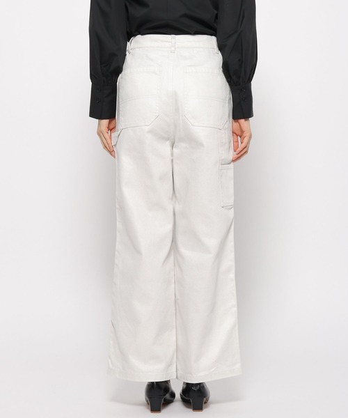 LEPSIM（レプシィム）の「箔コーティングペインターパンツ　992035（その他パンツ・レディース・オフホワイト・FREE）」の14枚目の写真