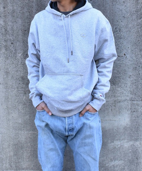 【ヴィンテージ古着】Champion/チャンピオン ロゴ刺繍 スウェットパーカー（パーカー）｜Champion（チャンピオン）