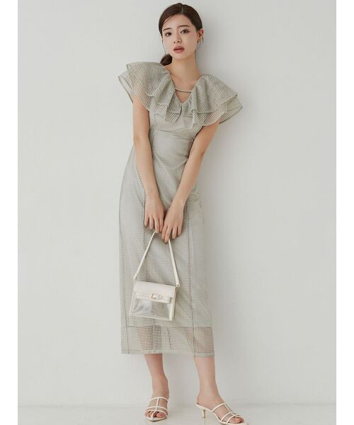 RESEXXY（リゼクシー）の「クリアミニバッグ（ハンドバッグ・レディース・アイボリー/ブラック/ブルー・FREE）」の15枚目の写真