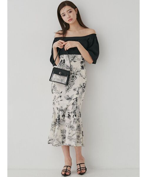 RESEXXY（リゼクシー）の「クリアミニバッグ（ハンドバッグ・レディース・アイボリー/ブラック/ブルー・FREE）」の17枚目の写真