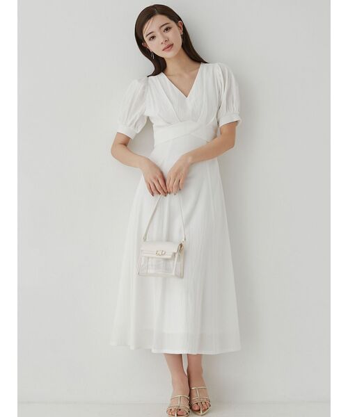 RESEXXY（リゼクシー）の「クリアミニバッグ（ハンドバッグ・レディース・アイボリー/ブラック/ブルー・FREE）」の18枚目の写真