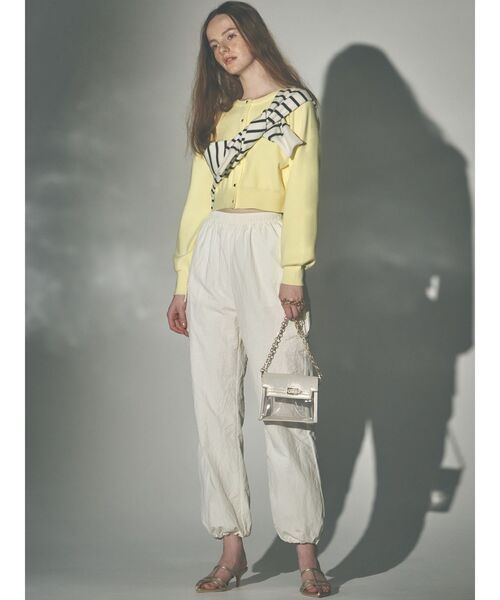 RESEXXY（リゼクシー）の「クリアミニバッグ（ハンドバッグ・レディース・アイボリー/ブラック/ブルー・FREE）」の19枚目の写真