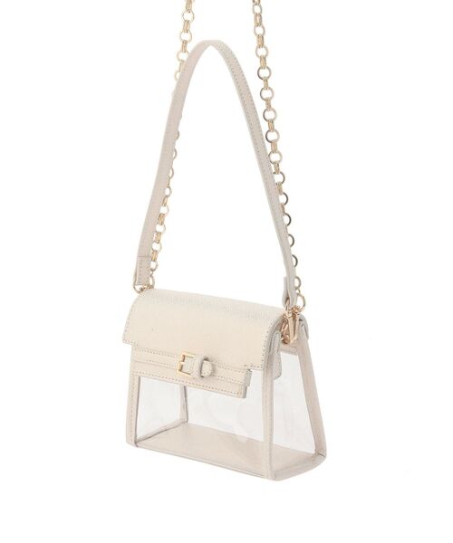 RESEXXY（リゼクシー）の「クリアミニバッグ（ハンドバッグ・レディース・アイボリー/ブラック/ブルー・FREE）」の11枚目の写真
