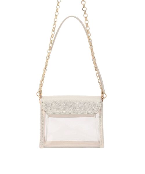 RESEXXY（リゼクシー）の「クリアミニバッグ（ハンドバッグ・レディース・アイボリー/ブラック/ブルー・FREE）」の12枚目の写真