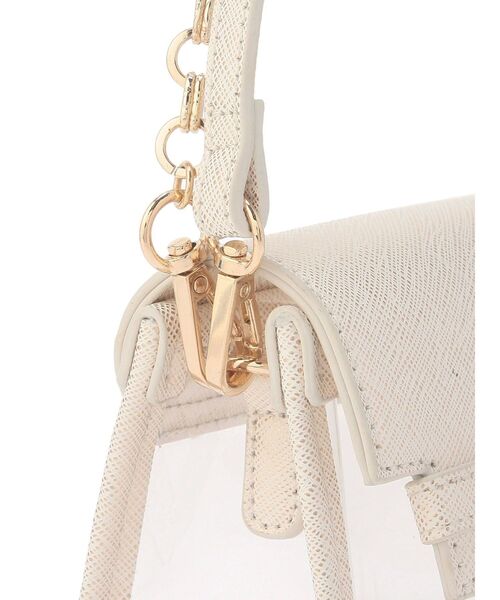 RESEXXY（リゼクシー）の「クリアミニバッグ（ハンドバッグ・レディース・アイボリー/ブラック/ブルー・FREE）」の13枚目の写真