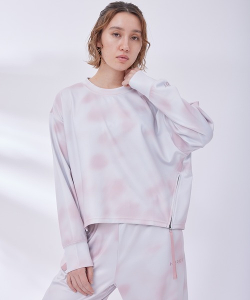 NERGY（ナージー）の「【skin wear】UV & 接触冷感 & 保湿 Airy jerseyプルオーバー（スウェット・レディース・ホワイト系その他/ピンク/スミクロ/ブラック系その他・FREE）」の2枚目の写真