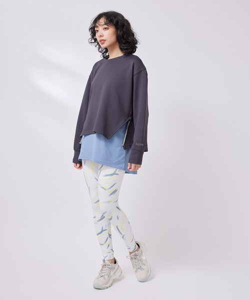 NERGY（ナージー）の「【skin wear】UV & 接触冷感 & 保湿 Airy jerseyプルオーバー（スウェット・レディース・ホワイト系その他/ピンク/スミクロ/ブラック系その他・FREE）」の19枚目の写真