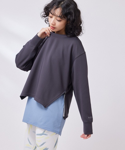 NERGY（ナージー）の「【skin wear】UV & 接触冷感 & 保湿 Airy jerseyプルオーバー（スウェット・レディース・ホワイト系その他/ピンク/スミクロ/ブラック系その他・FREE）」の16枚目の写真