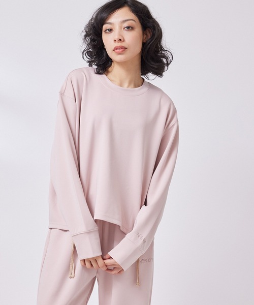 NERGY（ナージー）の「【skin wear】UV & 接触冷感 & 保湿 Airy jerseyプルオーバー（スウェット・レディース・ホワイト系その他/ピンク/スミクロ/ブラック系その他・FREE）」の20枚目の写真