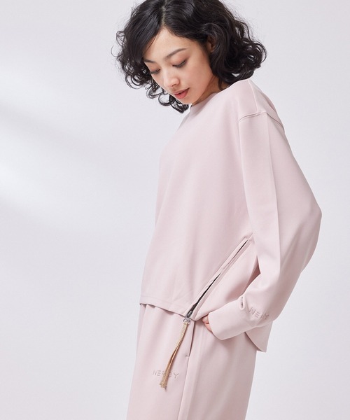 NERGY（ナージー）の「【skin wear】UV & 接触冷感 & 保湿 Airy jerseyプルオーバー（スウェット・レディース・ホワイト系その他/ピンク/スミクロ/ブラック系その他・FREE）」の21枚目の写真