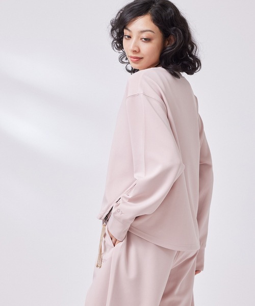 NERGY（ナージー）の「【skin wear】UV & 接触冷感 & 保湿 Airy jerseyプルオーバー（スウェット・レディース・ホワイト系その他/ピンク/スミクロ/ブラック系その他・FREE）」の22枚目の写真