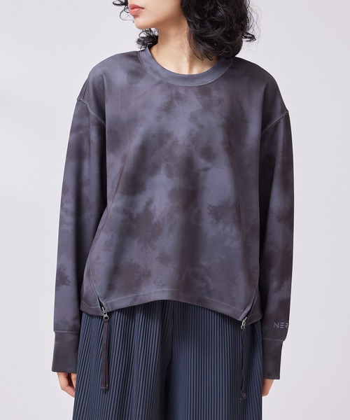 NERGY（ナージー）の「【skin wear】UV & 接触冷感 & 保湿 Airy jerseyプルオーバー（スウェット・レディース・ホワイト系その他/ピンク/スミクロ/ブラック系その他・FREE）」の7枚目の写真