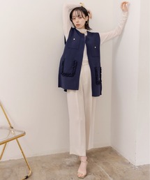 Eimee Law（エイミーロウ）の「デザインポケットミラノリブジレ 