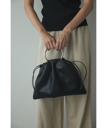 BLACK BY MOUSSY | ring handle bag(リングハンドルバック)(ハンドバッグ)