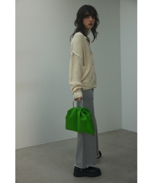 BLACK BY MOUSSY(ブラックバイマウジー)の「ring handle bag(リングハンドルバック)(ハンドバッグ・レディース・ブラック/グリーン・FREE)」の21枚目の写真