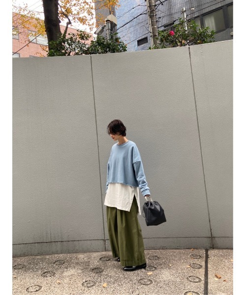 BLACK BY MOUSSY(ブラックバイマウジー)の「ring handle bag(リングハンドルバック)(ハンドバッグ・レディース・ブラック/グリーン・FREE)」の11枚目の写真