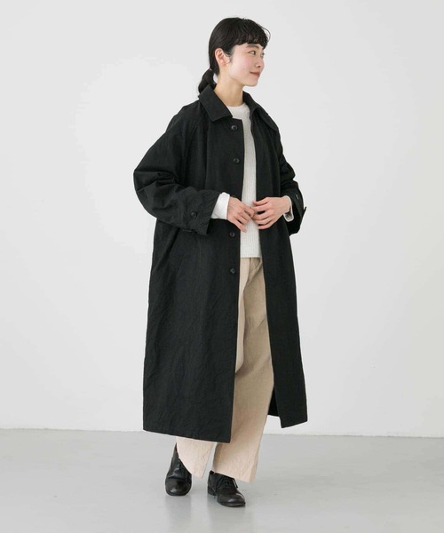 かぐれ（カグレ）の「ステンカラーラグランビッグコート（ステンカラー