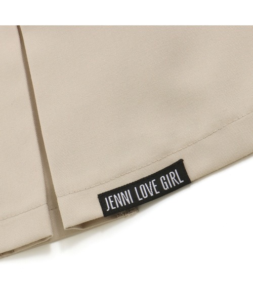 JENNI love(ジェニィラブ)の「【肩ひも調整可能】Vネックジャンスカ(ジャンパースカート・キッズ・ベージュ/ブラック・130cm/140cm/150cm/160cm)」の5枚目の写真