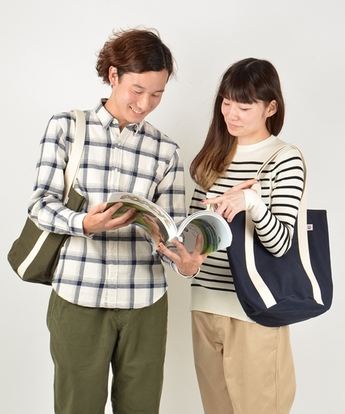 SHIPS Days（シップスデイズ）の「SHIPS Days: バケット トートバッグ◇（トートバッグ・レディース・ホワイト/ベージュ/オリーブ/ネイビー・ONE SIZE）」の11枚目の写真