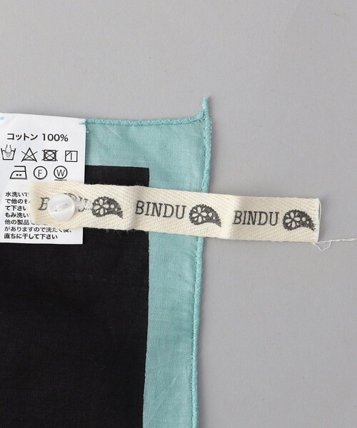 FREAK'S STORE(フリークスストア)の「Bindu/ビンドゥー Florida Map Scarf/フロリダ マッププリント スカーフ(バンダナ/スカーフ・レディース・ブラック・ONE SIZE)」の4枚目の写真