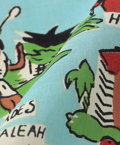 FREAK'S STORE(フリークスストア)の「Bindu/ビンドゥー Florida Map Scarf/フロリダ マッププリント スカーフ(バンダナ/スカーフ・レディース・ブラック・ONE SIZE)」の5枚目の写真