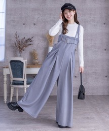 clear | ベルトデザインオールインワン≪2024SS新作≫(つなぎ/オールインワン)