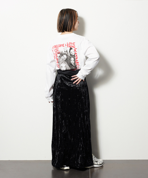GOOD ROCK SPEED（グッドロックスピード）の「【GOOD ROCK SPEED / グッドロックスピード】SPICE GIRLS：Tシャツ（Tシャツ/カットソー・レディース・ホワイト・FREE）」の3枚目の写真