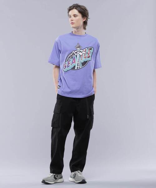 MANASTASH（マナスタッシュ）の「MANASTASH/マナスタッシュ/RE:CTN TEE ESSENTIAL /Tシャツ（Tシャツ/カットソー・メンズ・バイオレット/ブラック/ホワイト・M/L/XL/S）」の22枚目の写真