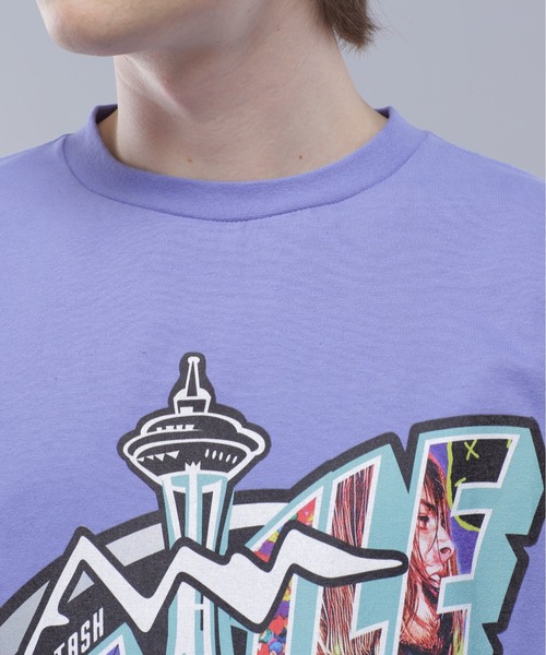 MANASTASH（マナスタッシュ）の「MANASTASH/マナスタッシュ/RE:CTN TEE ESSENTIAL /Tシャツ（Tシャツ/カットソー・メンズ・バイオレット/ブラック/ホワイト・M/L/XL/S）」の7枚目の写真
