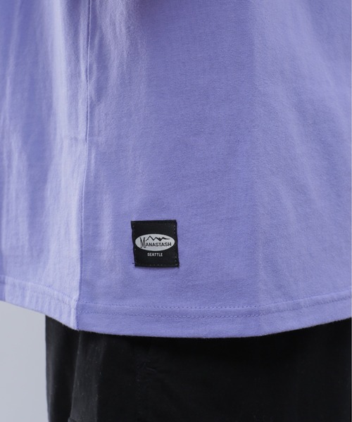 MANASTASH（マナスタッシュ）の「MANASTASH/マナスタッシュ/RE:CTN TEE ESSENTIAL /Tシャツ（Tシャツ/カットソー・メンズ・バイオレット/ブラック/ホワイト・M/L/XL/S）」の11枚目の写真
