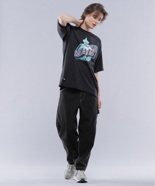 MANASTASH（マナスタッシュ）の「MANASTASH/マナスタッシュ/RE:CTN TEE ESSENTIAL /Tシャツ（Tシャツ/カットソー・メンズ・バイオレット/ブラック/ホワイト・M/L/XL/S）」の12枚目の写真