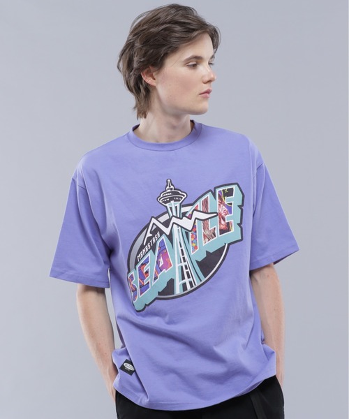 MANASTASH（マナスタッシュ）の「MANASTASH/マナスタッシュ/RE:CTN TEE ESSENTIAL /Tシャツ（Tシャツ/カットソー・メンズ・バイオレット/ブラック/ホワイト・M/L/XL/S）」の16枚目の写真