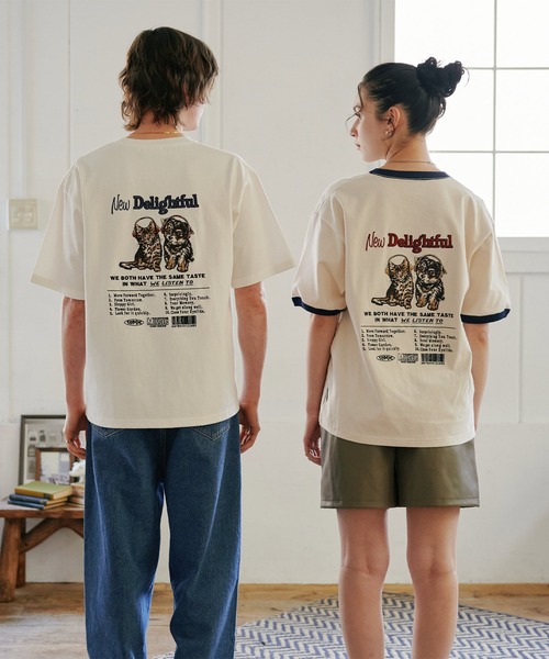 ADPOSION(アドポーション)の「【POWER TO THE PEOPLE】アニマル刺繍Tシャツ(Tシャツ/カットソー・レディース・チャコールグレー/ホワイト系1/ホワイト系2/ホワイト系3・MEDIUM/LARGE/X-LARGE)」の20枚目の写真