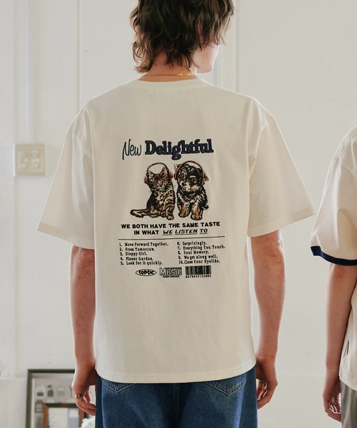 ADPOSION(アドポーション)の「【POWER TO THE PEOPLE】アニマル刺繍Tシャツ(Tシャツ/カットソー・レディース・チャコールグレー/ホワイト系1/ホワイト系2/ホワイト系3・MEDIUM/LARGE/X-LARGE)」の16枚目の写真