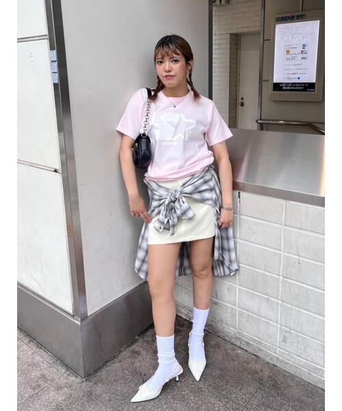 STARTER BLACK LABEL（スターターブラックレーベル）の「＜STARTER/スターターコラボ＞スターターロゴプリントＴシャツ（Tシャツ/カットソー・レディース・ピンク・FREE）」の5枚目の写真