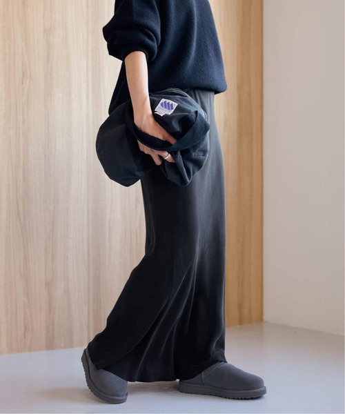 FRAMeWORK(フレームワーク)の「≪追加≫シルキーキュプラバイアススカート2(スカート・レディース・ブラック・40/36/38)」の18枚目の写真