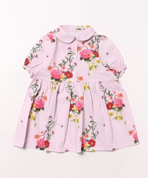 Christina Rohde フラワープリント 半袖ワンピース 10 Christina Rohde フラワープリント 半袖ワンピース 10