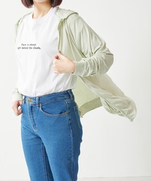 welleg（ウェレッグ）の「UV 接触冷感 ロングジップパーカー（パーカー）」