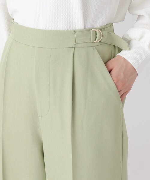 DRESKIP（ドレスキップ）の「◆【セットアップ可】サイドDカン ストレッチワイドパンツ（その他パンツ・レディース・ブラック/ライトベージュ/グリーン系・02/03/04）」の21枚目の写真
