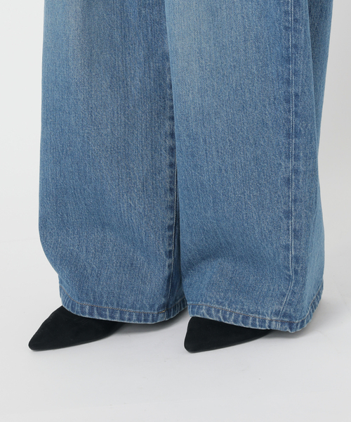 journal standard L'essage(ジャーナルスタンダードレサージュ)の「《追加2》アンティークデニム ギャザータックパンツ(デニムパンツ・レディース・ブルー・36/38)」の17枚目の写真