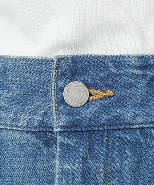 journal standard L'essage(ジャーナルスタンダードレサージュ)の「《追加2》アンティークデニム ギャザータックパンツ(デニムパンツ・レディース・ブルー・36/38)」の18枚目の写真