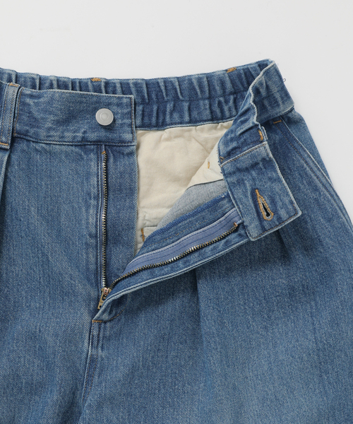 journal standard L'essage(ジャーナルスタンダードレサージュ)の「《追加2》アンティークデニム ギャザータックパンツ(デニムパンツ・レディース・ブルー・36/38)」の21枚目の写真