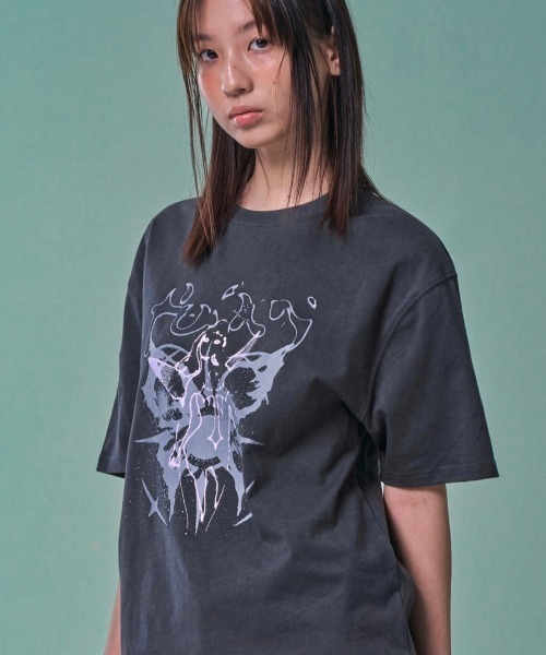 [NASTY FANCY CLUB]NEBULA FOG Tシャツ★韓国ファッション★ セール】韓国ブランド NASTY FANCY CLUB ナスティーファンシー