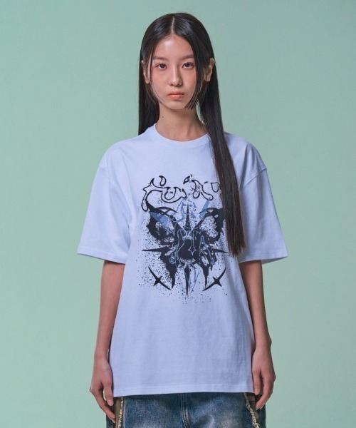 [NASTY FANCY CLUB]NEBULA FOG Tシャツ★韓国ファッション★ セール】【FANCY CLUB】NEBULA FOG TEE（Tシャツ/カットソー