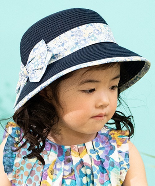 sense of wonder 子供用　帽子　紐付き　センスオブワンダー ウォッシャブルブレードリバティリボン帽子（ハット） | sense of