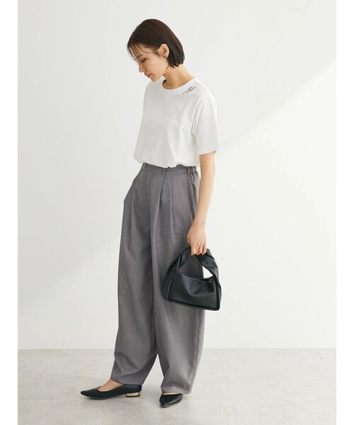 ELENCARE DUE（エレンカーレデュエ）の「・ELENCARE　DUE　カーブパンツ（その他パンツ・レディース・杢グレー/ブラック/ミント/ライトグレー・FREE）」の7枚目の写真