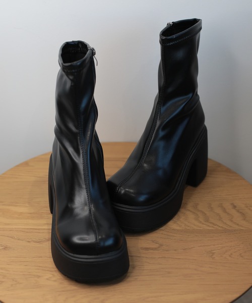 セール】【shoes365】超ハイヒール！ショートブーツ（ブーツ