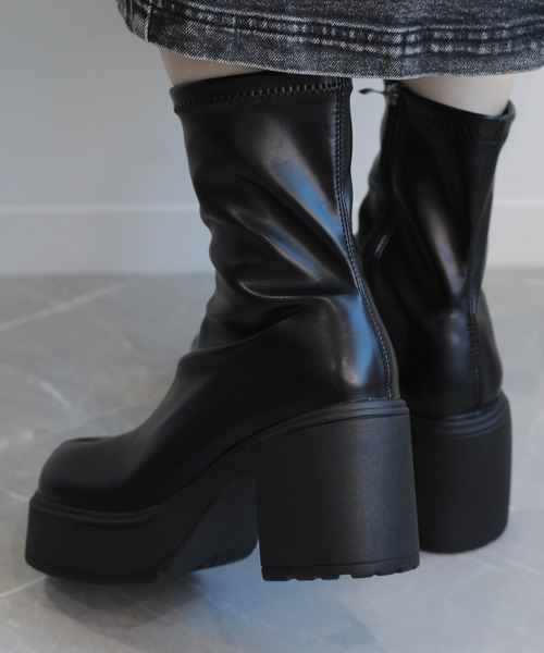 セール】【shoes365】超ハイヒール！ショートブーツ（ブーツ